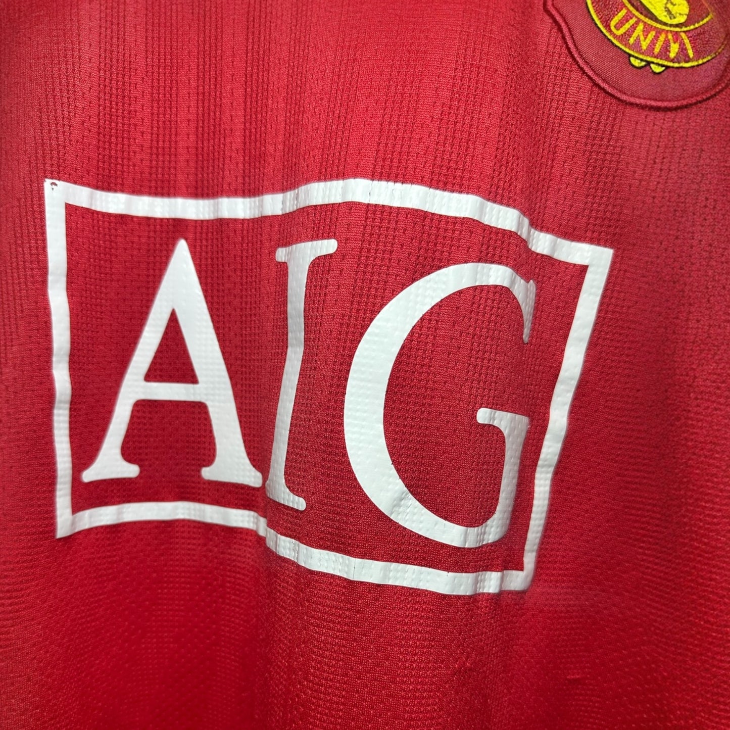 Manchester United Nike 2007-2009 Home Ronaldo (XL)