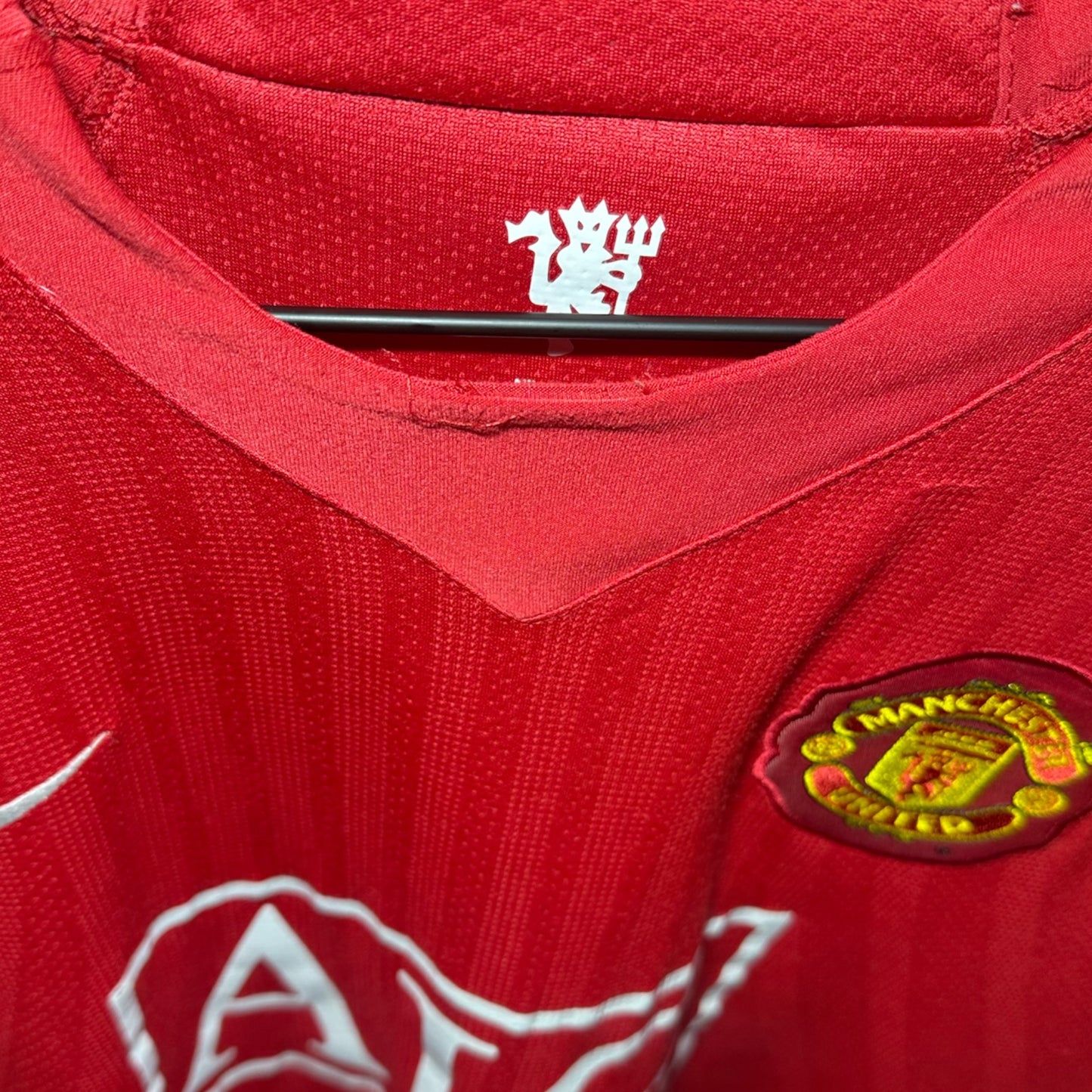 Manchester United Nike 2007-2009 Home Ronaldo (XL)