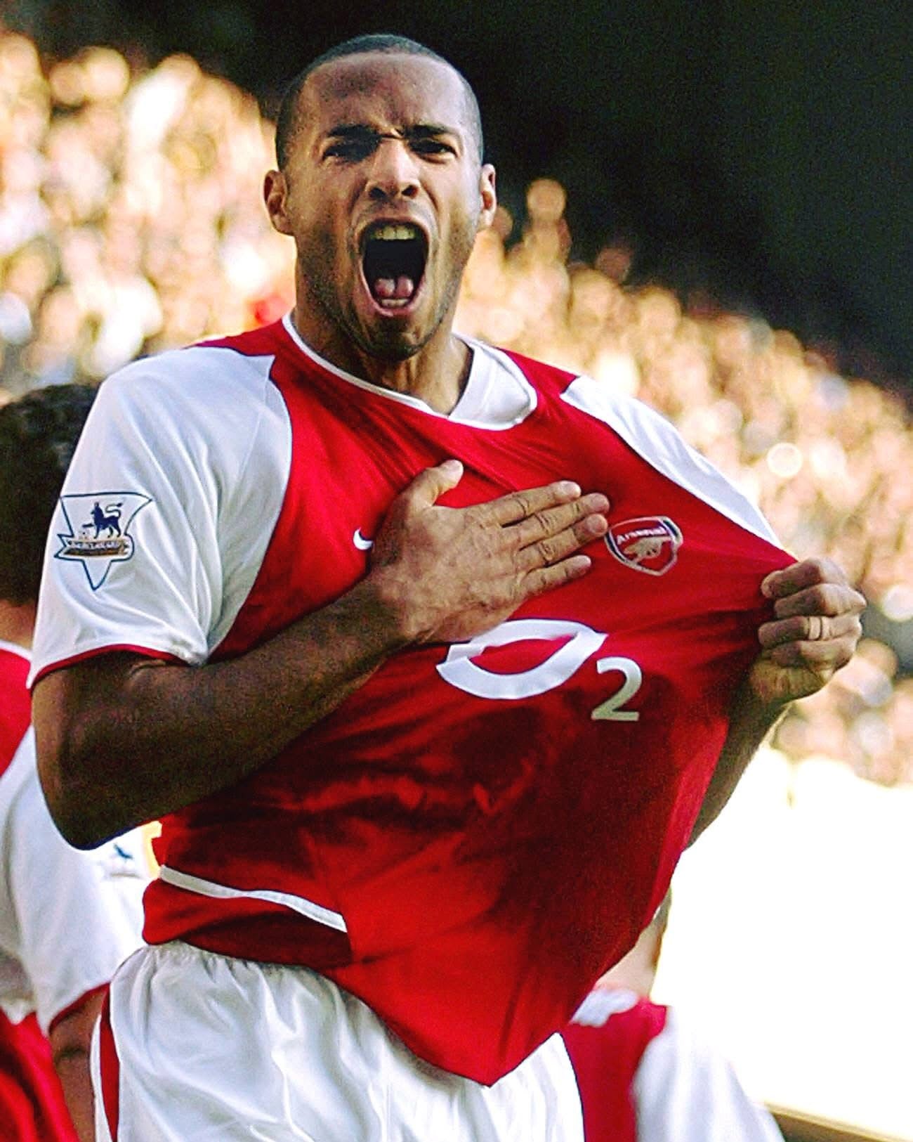 Arsenal Nike 2002-2004 Home Henry (XL)