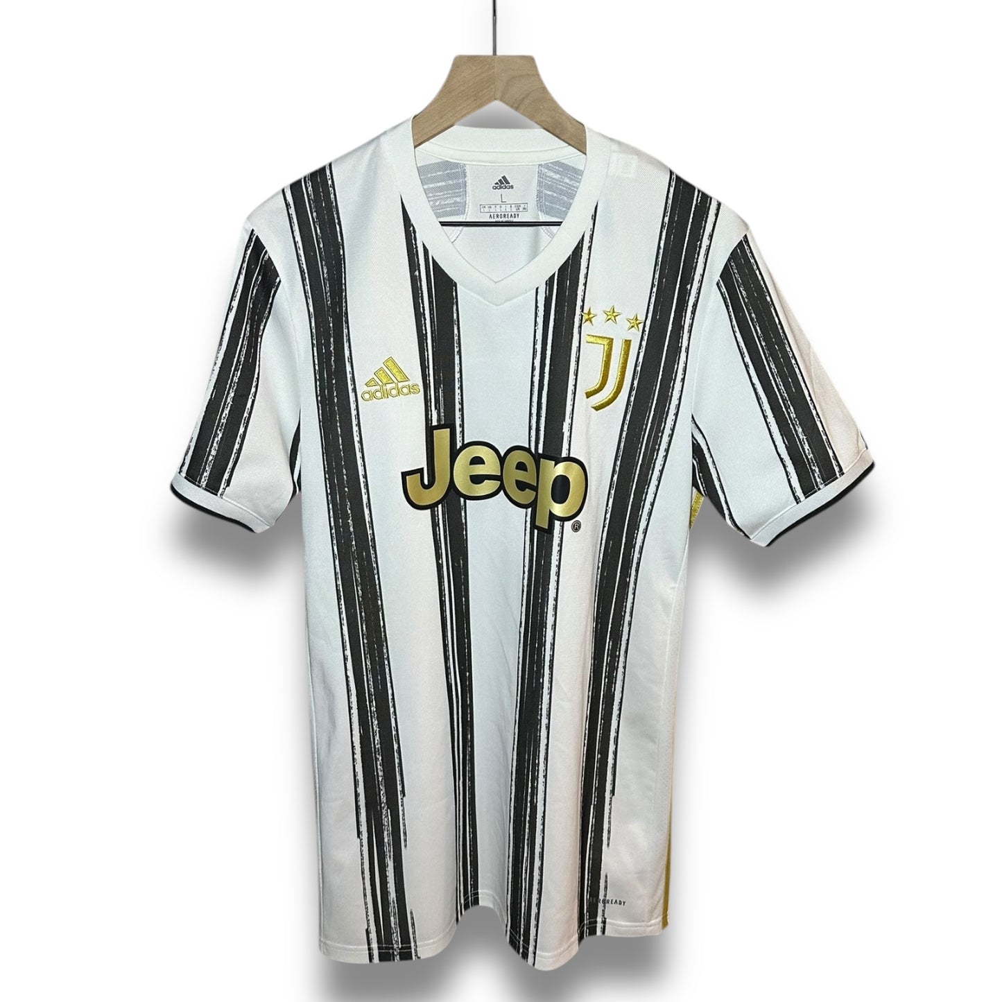 Juventus Adidas 2020-2021 Home Ronaldo (L)