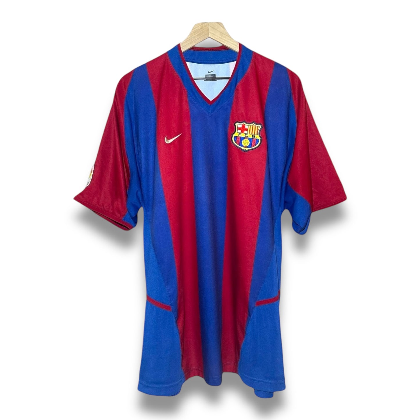FC Barcelona Nike 2002-2003 Home Riquelme (XL)