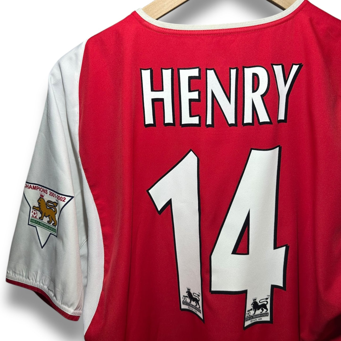 Arsenal Nike 2002-2004 Home Henry (XL)