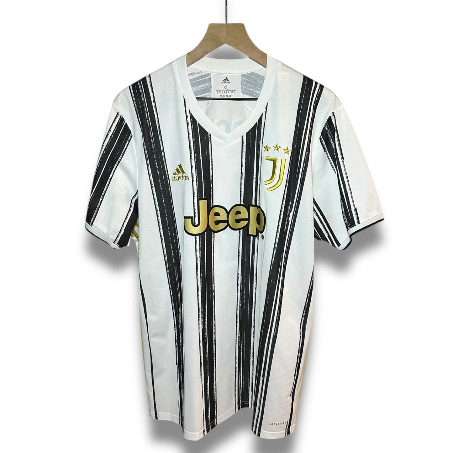 Juventus Adidas 2020-2021 Home Ronaldo (XL)