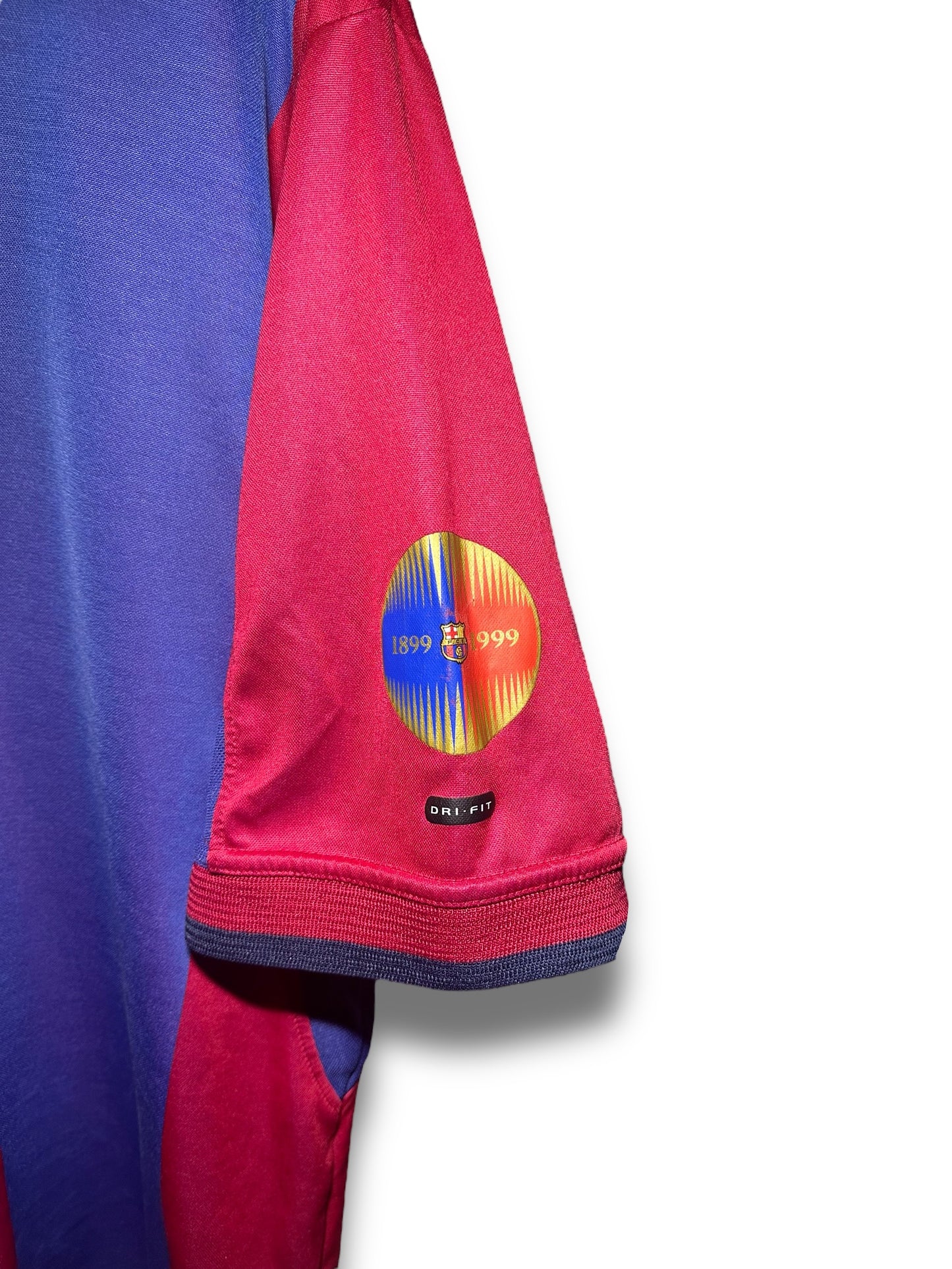 FC Barcelona Nike 2000-2001 Home Rivaldo (XL)