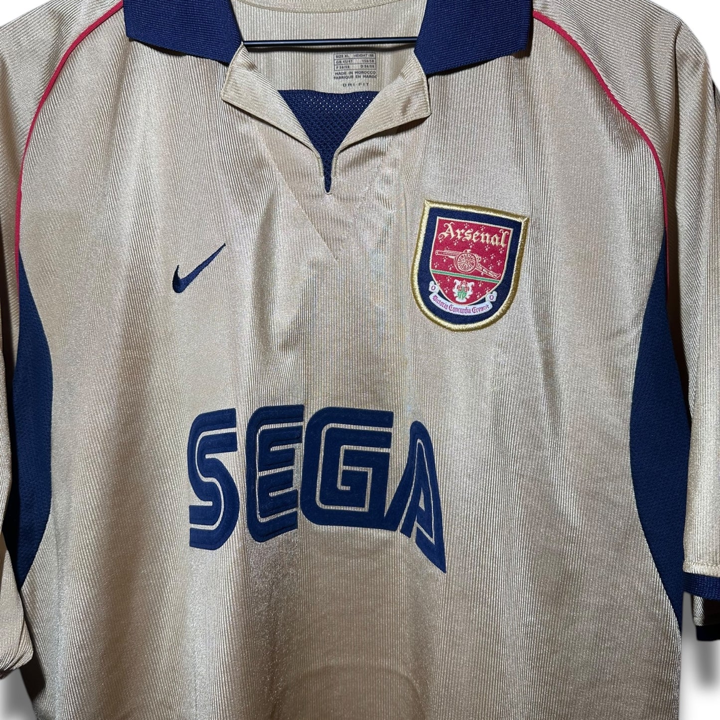 Arsenal Nike 2001-2002 Away SEGA Henry (XL)