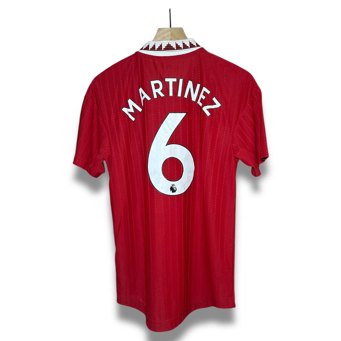 Manchester United NEW PLAYER ISSUE Adidas 2022-2023 Home Martinez (S)