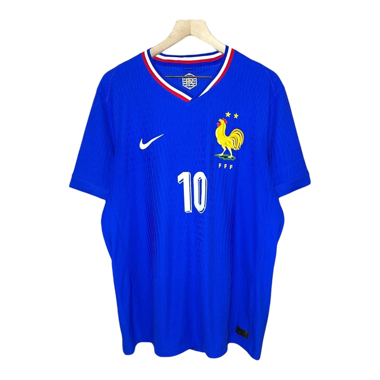 France Authentic Nike 2024-2025 Home Mbappe (XL)