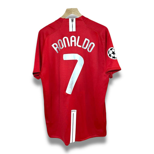 Manchester United Nike 2007-2009 Home Ronaldo (XL)