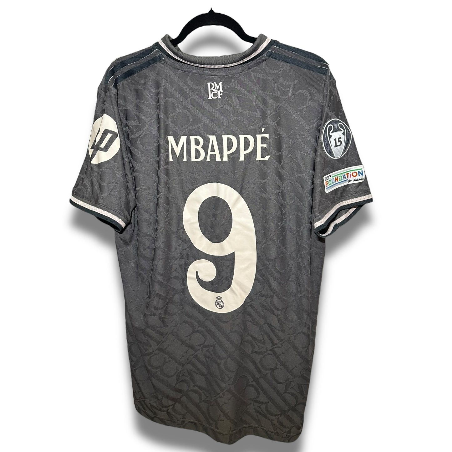 Real Madrid Adidas 2024-2025 Third Mbappe BNWT (XL) PLAYER VERSION