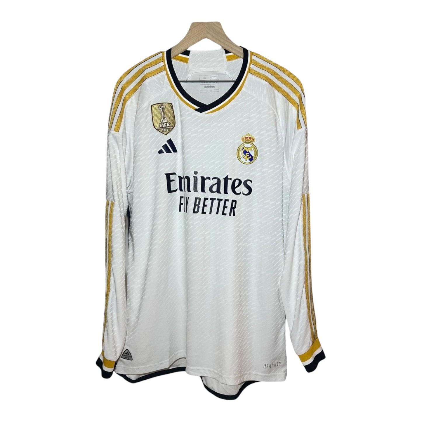 Real Madrid Authentic Adidas 2023-2024 Home Vini Jr. (XL)