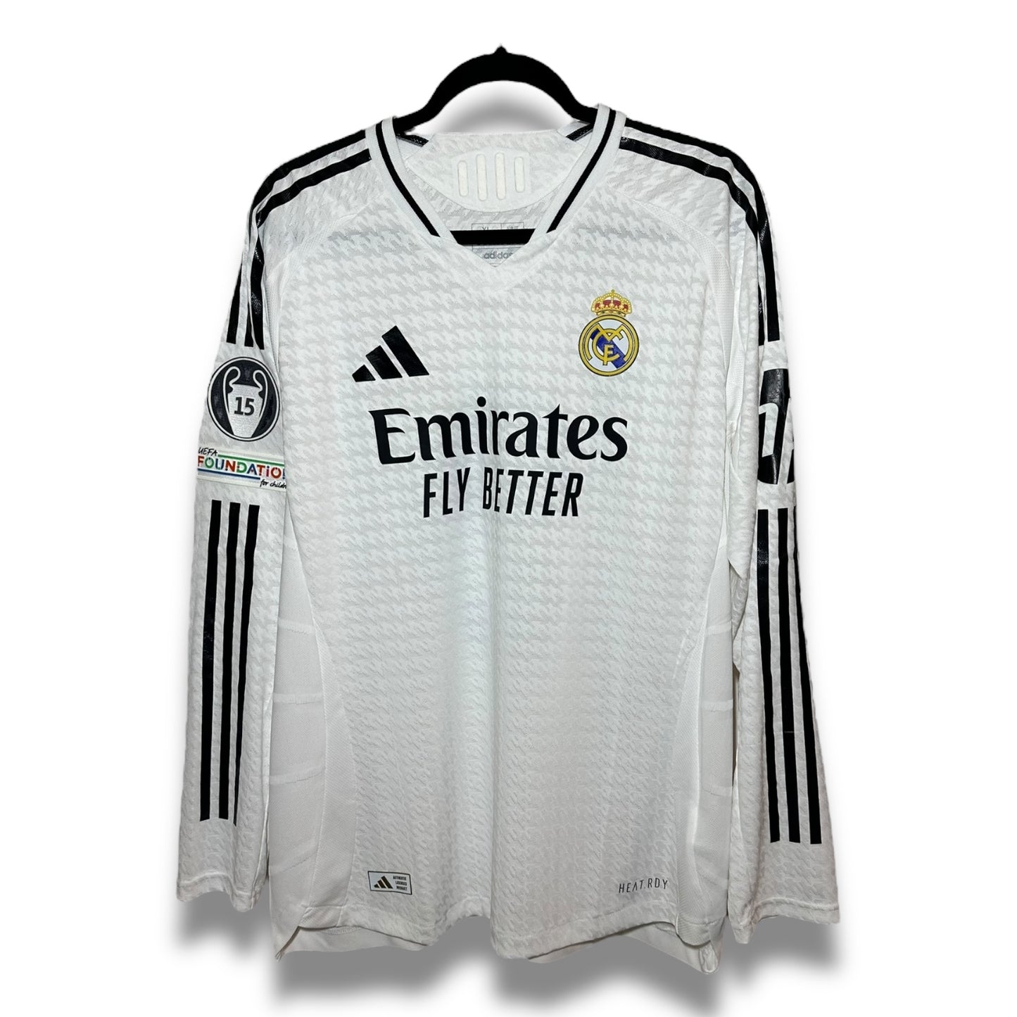 Real Madrid NEW NO TAGS Adidas 2024-2025 Home Mbappe (XL) PLAYER VERSION