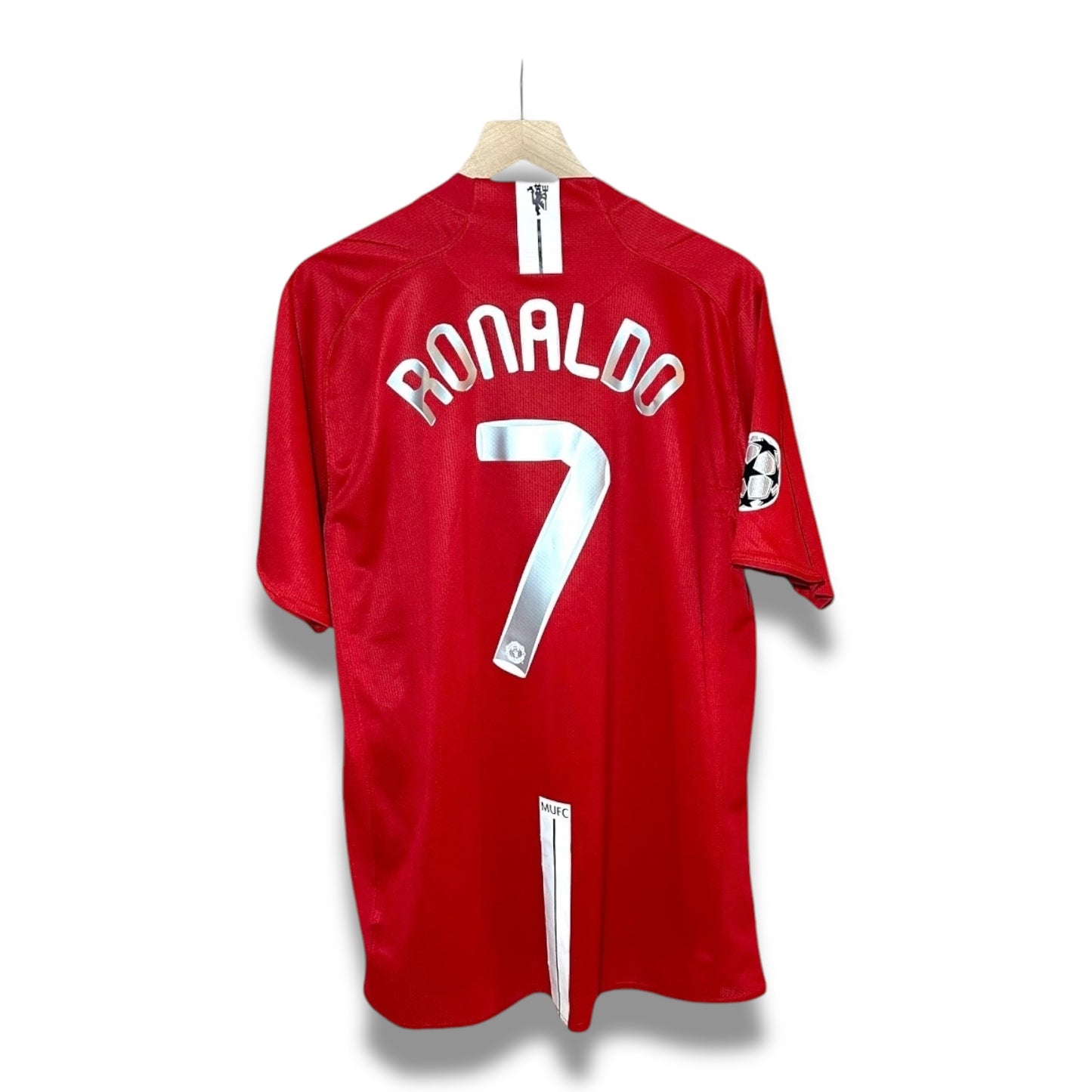 Manchester United Nike 2007-2009 Home Ronaldo (XL)