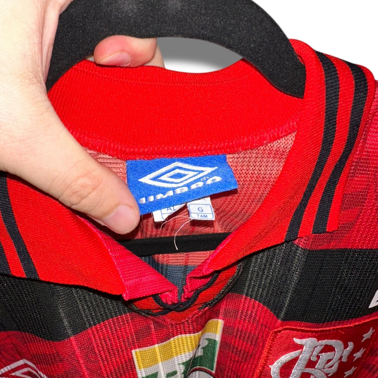 Flamengo Umbro 1995-1996 Home Savio (L)