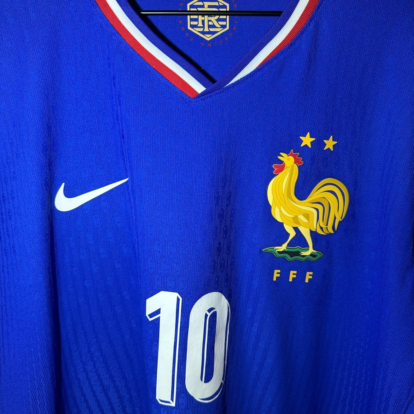 France Authentic Nike 2024-2025 Home Mbappe (XL)