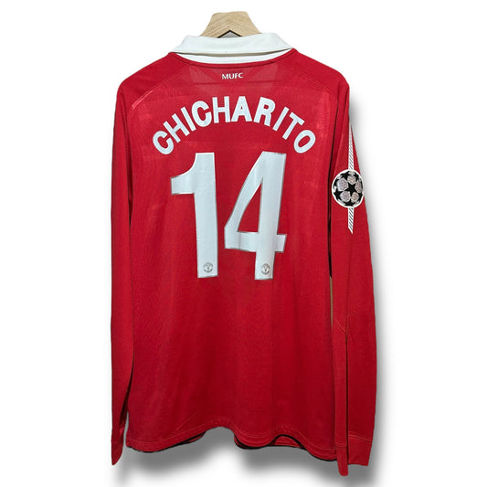 Manchester United Nike 2010-2011 Home Chicharito (XL)