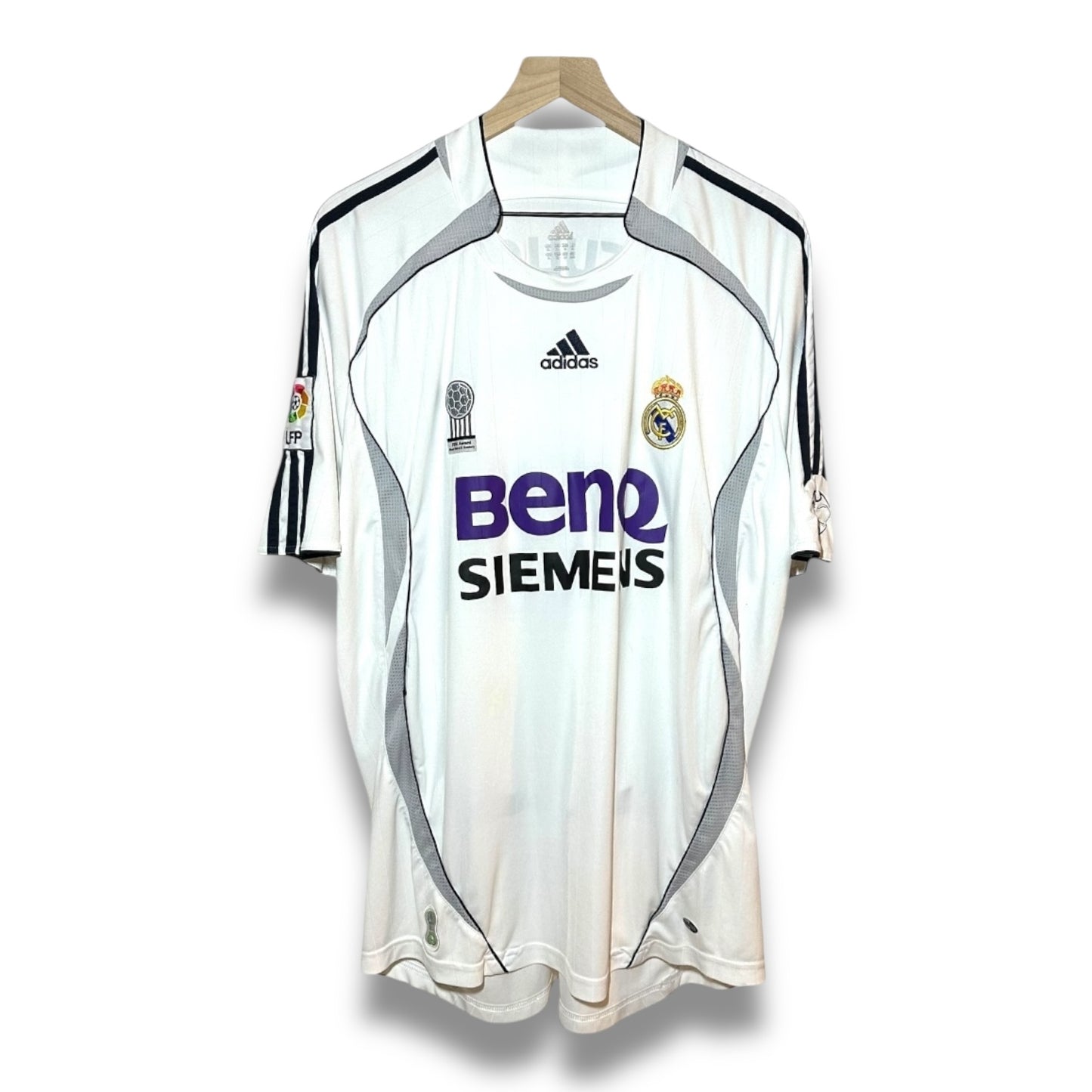 Real Madrid Adidas 2006-2007 Home Beckham (XL)