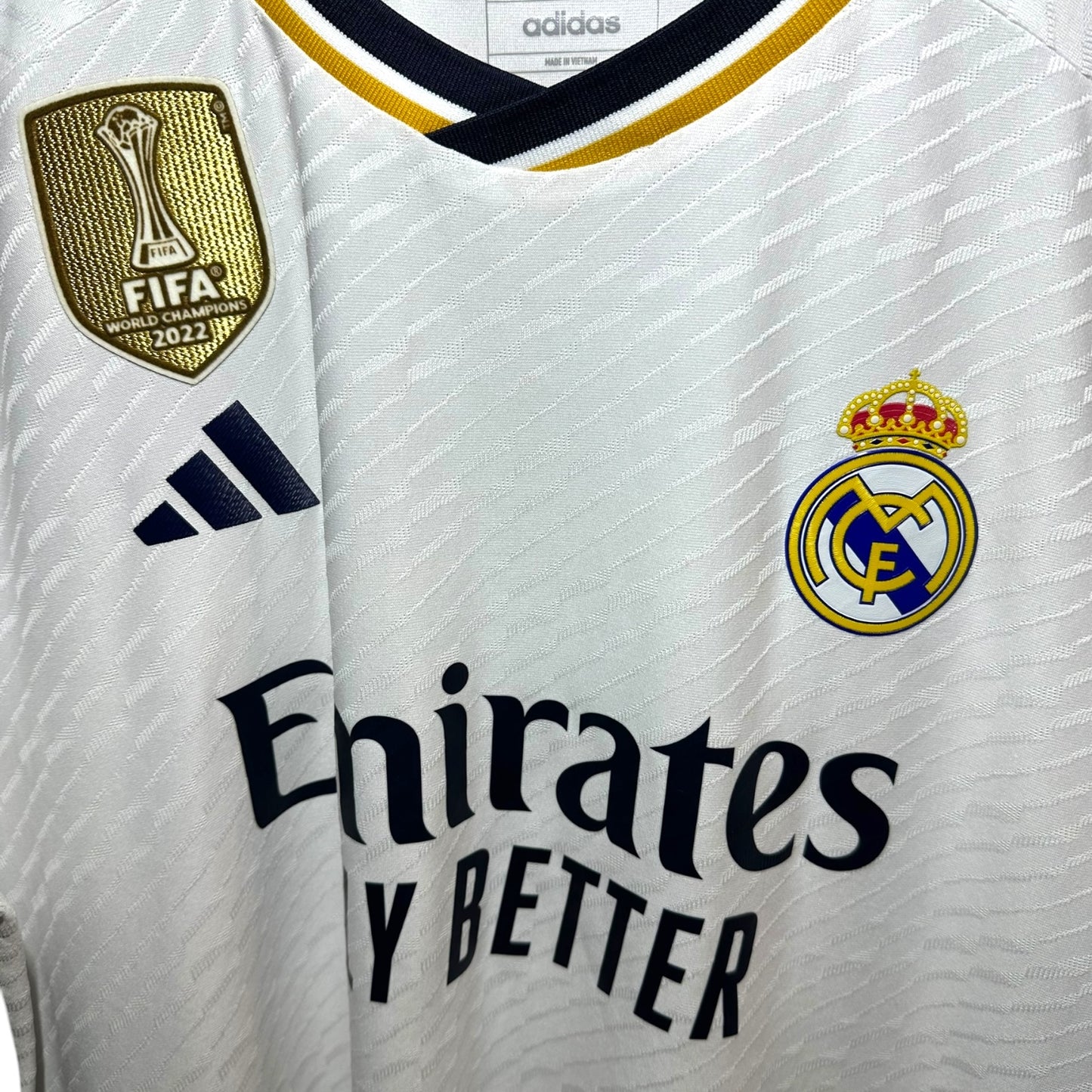 Real Madrid Authentic Adidas 2023-2024 Home Vini Jr. (XL)