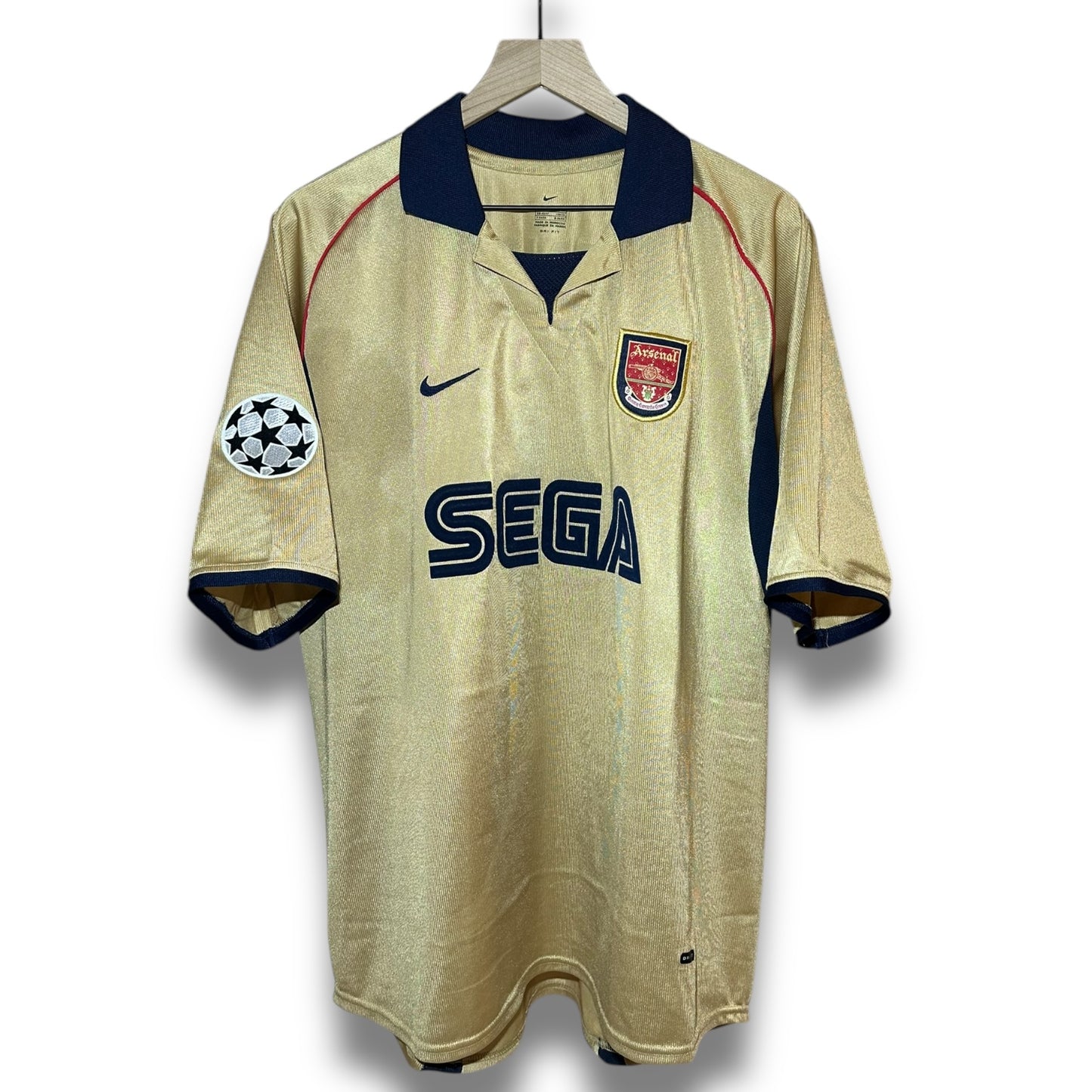 Arsenal Nike 2001-2002 Away SEGA Henry (XL)