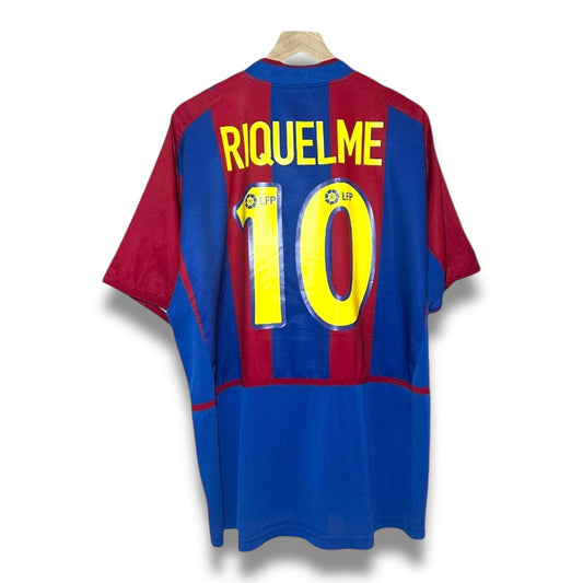 FC Barcelona Nike 2002-2003 Home Riquelme (XL)