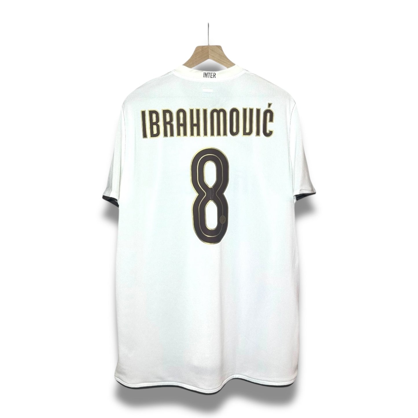 Inter Milan Nike 2008-2009 Away Ibrahimovic (XL)