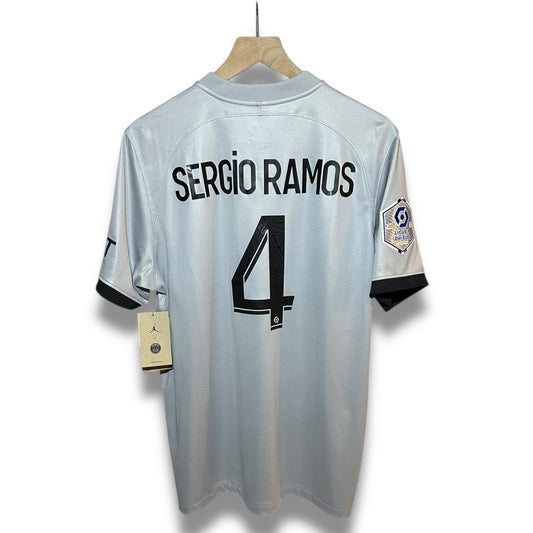 PSG BNWT Jordan Brand 2022-2023 Away Sergio Ramos (L)