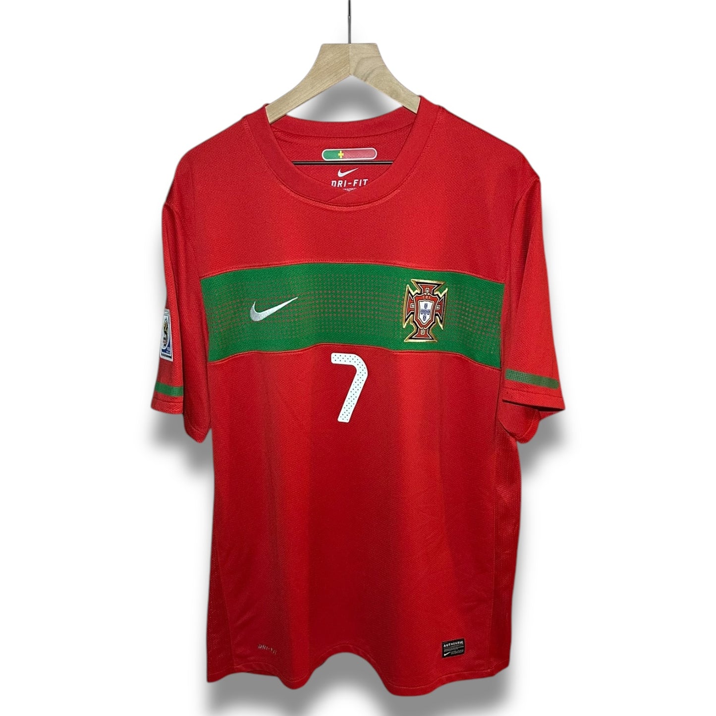 Portugal Nike 2010-2012 World Cup Home Ronaldo (XL)