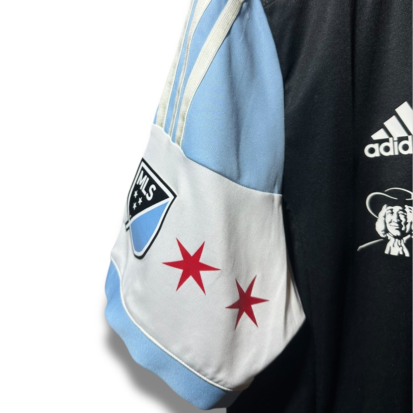 RARE Chicago Fire FC PLAYER VERSION Adidas 2014-2015 Third (L)