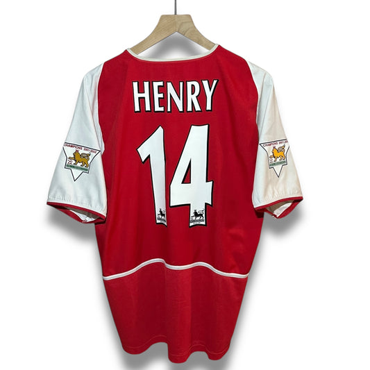 Arsenal Nike 2002-2004 Home Henry (XL)